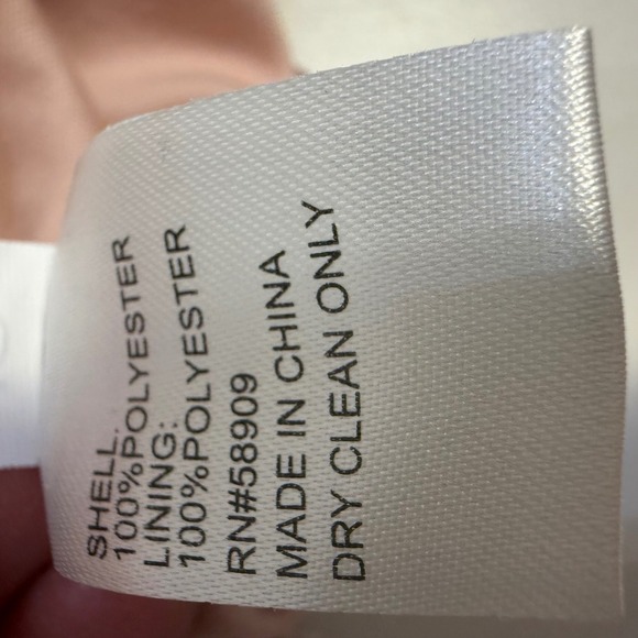 GIANNI BINl Rose Gold Sequin Wavy Lace Shift Dress Size L Cocktail Party - Picture 11 of 12